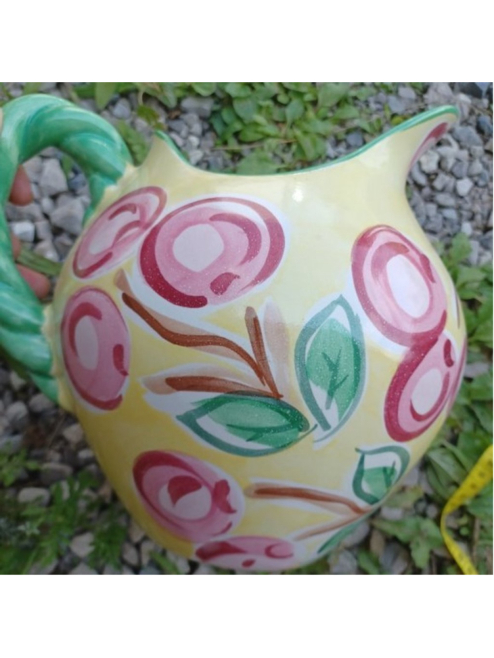 Floriware & jardinware Zanesville Ohio Floral ceramic‎ Jug